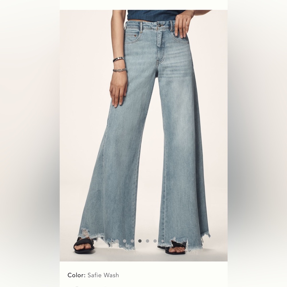 Pilcro Adi Wide Leg  Flare Jeans - Picture 6 of 8